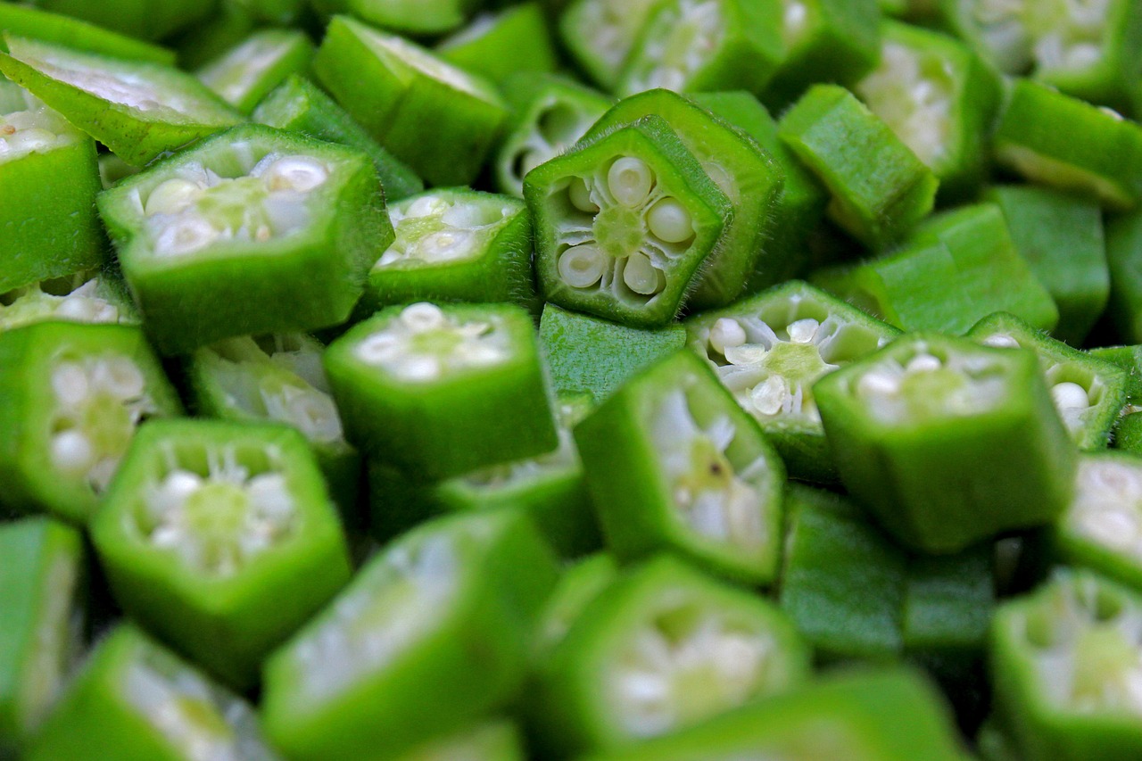how to make okra water