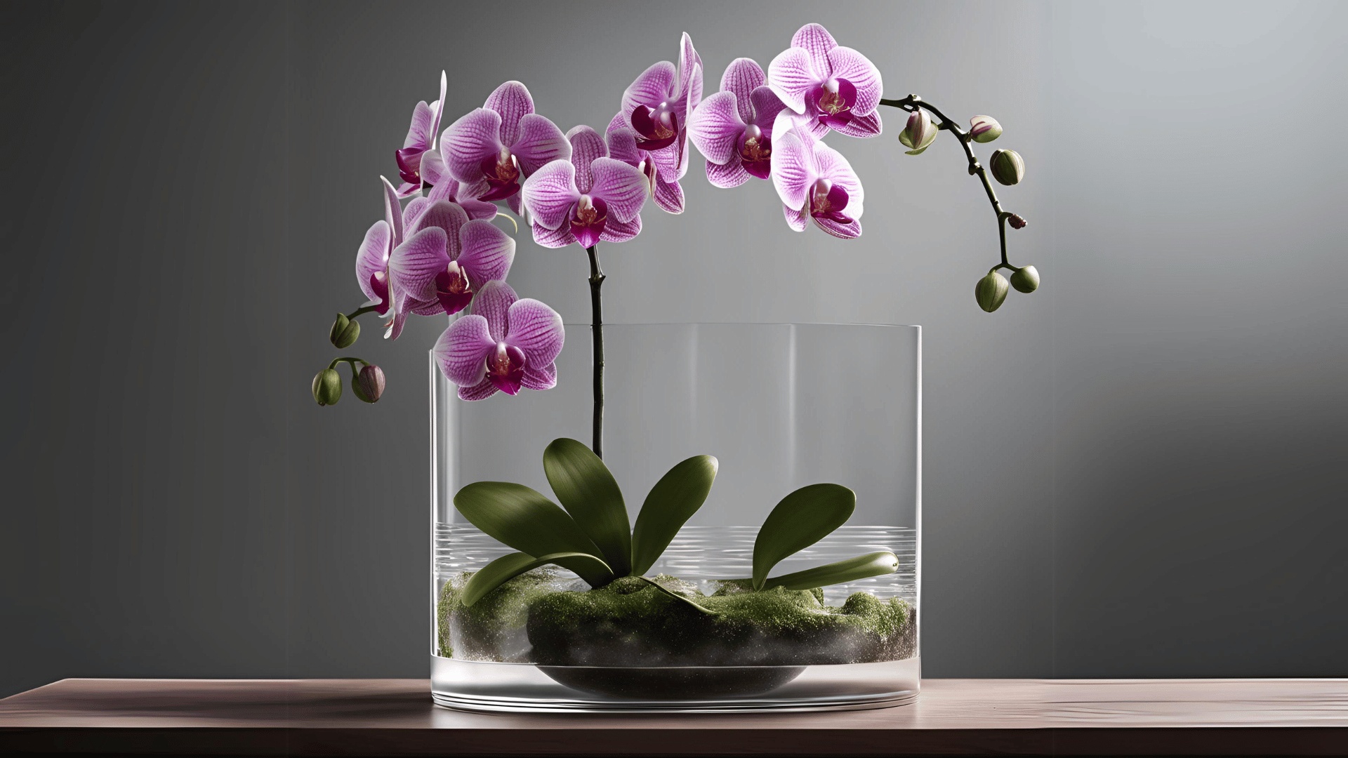 growing orchids in water